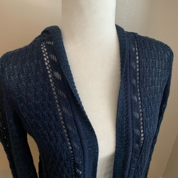 Long Hooded Cardigan - Picture 2 of 6